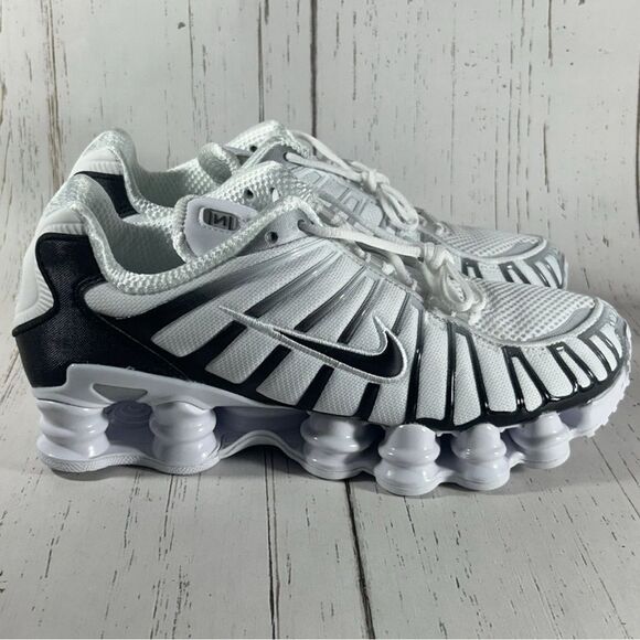 Nike Shox TL Men's Shoes Sneakers White Platinum Size 6.5 AV3595-102